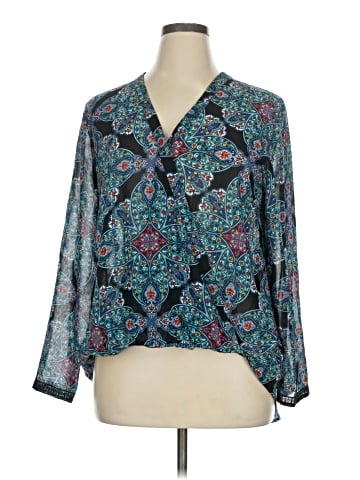 Nicole by Nicole Miller 3/4 Sleeve T-Shirt (view 1)