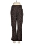 CAbi Animal Print Brown Dress Pants Size M - photo 1