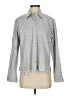 Current/Elliott 100% Cotton Gray Long Sleeve Button-Down Shirt Size Sm (1) - photo 1