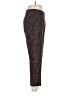 CAbi Animal Print Brown Dress Pants Size M - photo 4