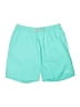 Columbia 100% Polyester Solid Teal Board Shorts Size 8 Long - photo 1