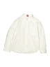 Zara Solid Ivory Long Sleeve Button-Down Shirt Size 6 - photo 1