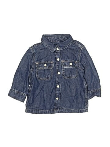 Baby Gap Long Sleeve Button-Down Shirt (view 1)
