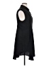 Unbranded 100% Polyester Solid Black Casual Dress Size XL - photo 4