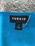 Torrid Teal Sleeveless Blouse Size 2X Plus (2) - photo 4