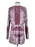 One World Paisley Burgundy Long Sleeve Blouse Size S - photo 2
