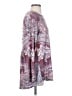 One World Paisley Burgundy Long Sleeve Blouse Size S - photo 4