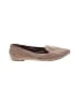 Assorted Brands Solid Tan Brown Flats Size 8 1/2 (wide) - photo 1
