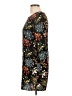 Charming Charlie 100% Rayon Black Kimono Size L - photo 5