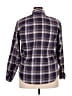 Koret Plaid Purple Long Sleeve Button-Down Shirt Size XXL (estimated) - photo 2