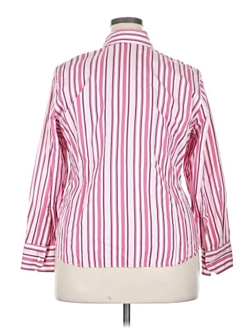 Jones New York Signature Long Sleeve Button-Down Shirt (view 2)