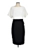 Alexia Admor Color Block Ivory Cocktail Dress Size L - photo 1