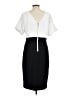 Alexia Admor Color Block Ivory Cocktail Dress Size L - photo 2