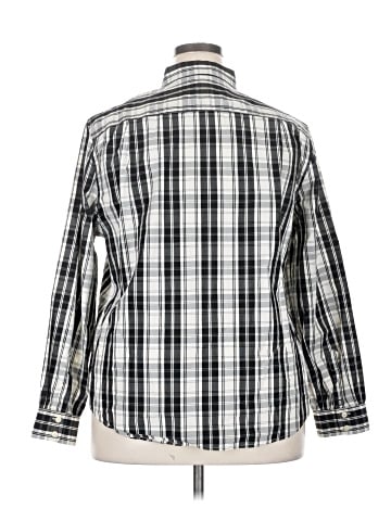 Liz Claiborne Long Sleeve Button-Down Shirt (view 2)