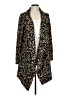 Alberto Makali Animal Print Multi Color Brown Cardigan Size L - photo 1
