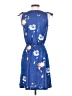 Unbranded Floral Blue Casual Dress Size S - photo 2