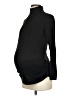 Three Seasons Maternity Black Long Sleeve Turtleneck Size S - photo 1