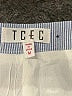 TCEC Polka Dots Blue Casual Skirt Size M - photo 3