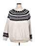 Old Navy Print White Pullover Sweater Size XXL - photo 1