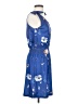 Unbranded Floral Blue Casual Dress Size S - photo 4