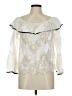 Unbranded Ivory 3/4 Sleeve Blouse Size M - photo 1