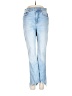 Zara Hearts Blue Jeans Size 4 - photo 1
