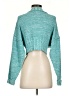 BDG 100% Cotton Teal Cardigan Size S - photo 2