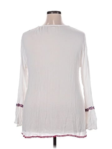 Mara Hoffman 3/4 Sleeve Blouse (view 2)