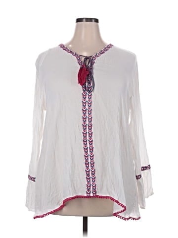 Mara Hoffman 3/4 Sleeve Blouse (view 1)