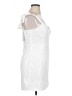Lulus 100% Polyester White Cocktail Dress Size XL - photo 4