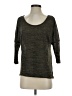 Assorted Brands Gray 3/4 Sleeve Top Size S - photo 1