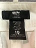 Mossimo White Casual Pants Size 10 - photo 7