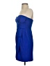 Minuet Blue Cocktail Dress Size S - photo 5