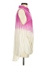 Umgee Pink Sleeveless Button-Down Shirt Size S - photo 4