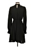 Shein Solid Black Casual Dress Size 4 - photo 2