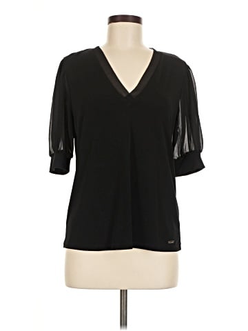 Calvin Klein Short Sleeve Blouse (view 1)