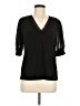 Calvin Klein Black Short Sleeve Blouse Size M - photo 1