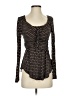 Meadow Rue Black Long Sleeve Top Size XS - photo 1