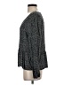 Shein Gray Long Sleeve Blouse Size 4 - photo 5