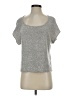 Ella Moss Silver Short Sleeve Top Size S - photo 1