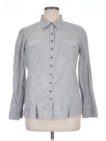 Cato Long Sleeve Button-Down Shirt (view 1)