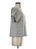 Ella Moss Silver Short Sleeve Top Size S - photo 4
