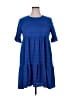 Unbranded 100% Polyester Blue Casual Dress Size XXL - photo 1