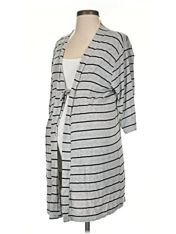 Everly Grey Cardigan (view 1)