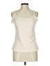 Shein Ivory Sleeveless T-Shirt Size 12 - photo 1