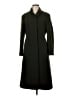 Jil Sander 100% Wool Black Green Wool Coat Size EU 38 / US 8 - photo 1