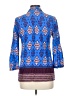 Maeve Print Blue 3/4 Sleeve Blouse Size 10 - photo 2