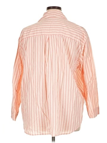 Only 3/4 Sleeve Button-Down Shirt (view 2)