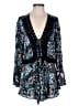 Torrid 100% Rayon Blue Long Sleeve Blouse Size Med Plus (00) - photo 1