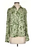 Zara Paisley Green Long Sleeve Blouse Size S - photo 1
